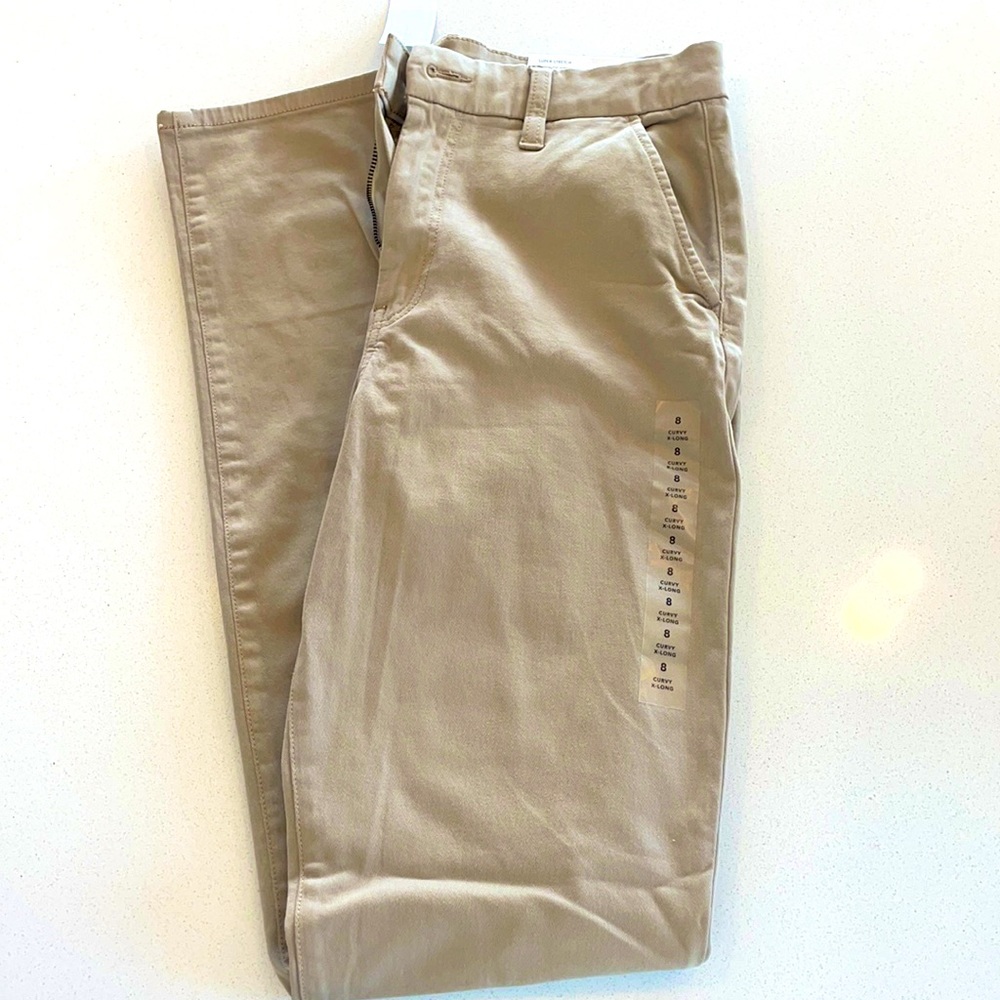 American Eagle high rise khakis